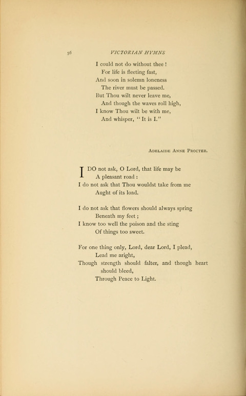 Victorian Hymns: English sacred songs of fifty years page 56