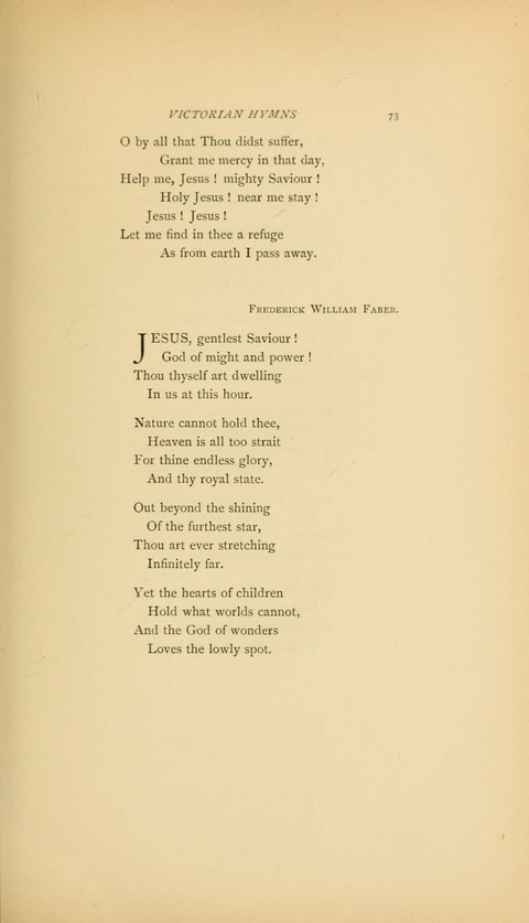 Victorian Hymns: English sacred songs of fifty years page 73