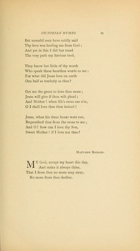 Victorian Hymns: English sacred songs of fifty years page 87