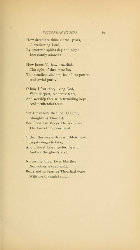 Victorian Hymns: English sacred songs of fifty years page 89