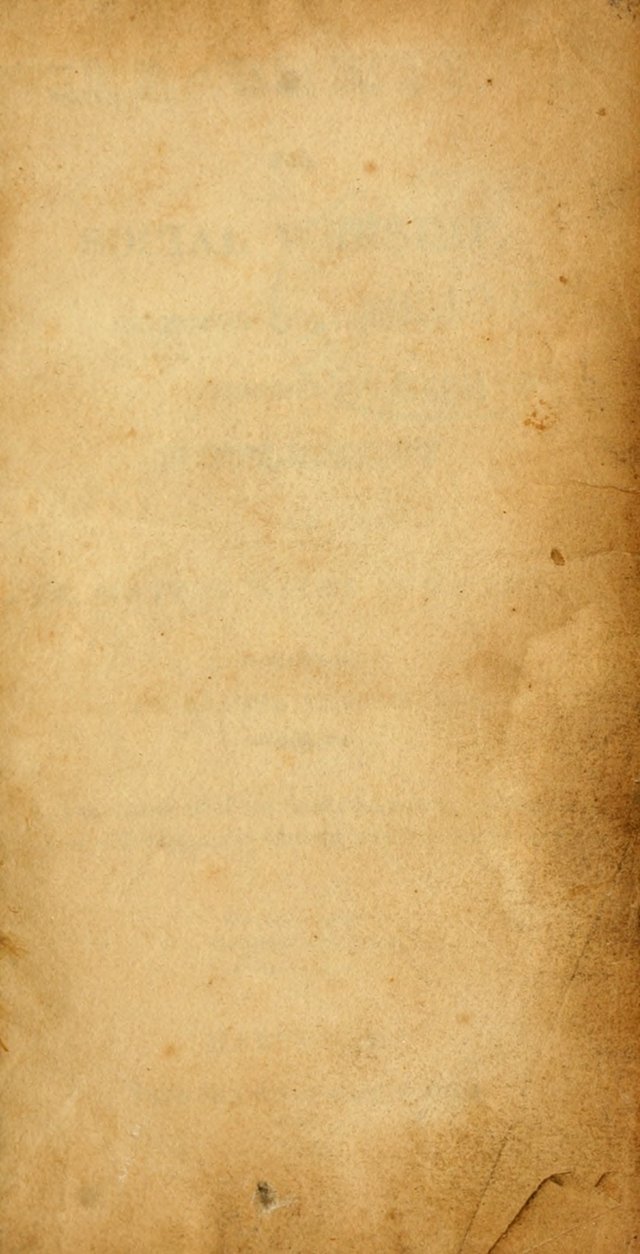 Village hymns for social worship, selected and original: designed as a supplement to Dr. Watts