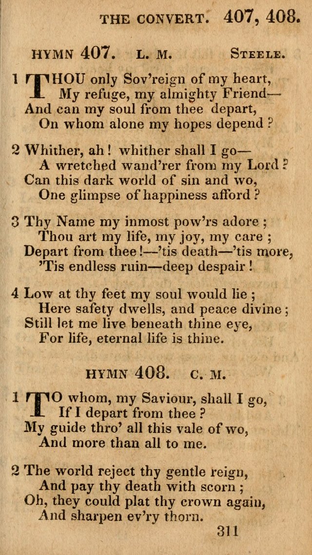 Village Hymns for Social Worship, Selected and Original: designed as a supplement to the Psalms and Hymns of Dr. Watts (6th ed.) page 317