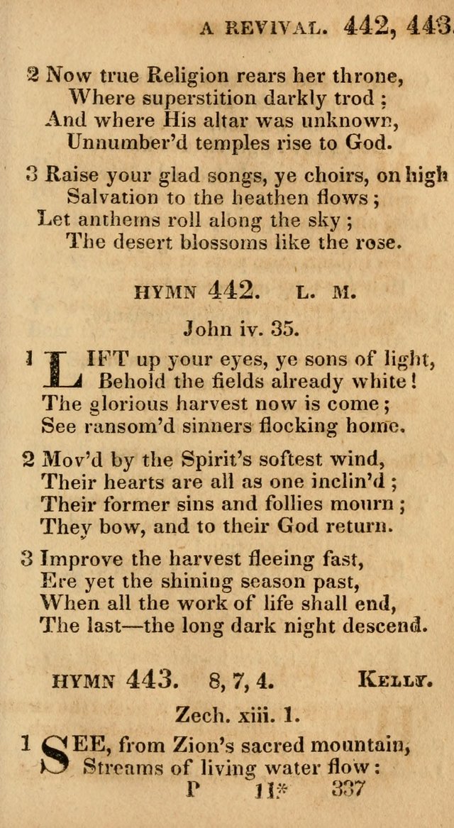 Village Hymns for Social Worship, Selected and Original: designed as a supplement to the Psalms and Hymns of Dr. Watts (6th ed.) page 347