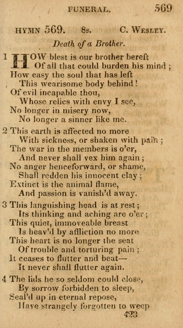 Village Hymns for Social Worship, Selected and Original: designed as a supplement to the Psalms and Hymns of Dr. Watts (6th ed.) page 437