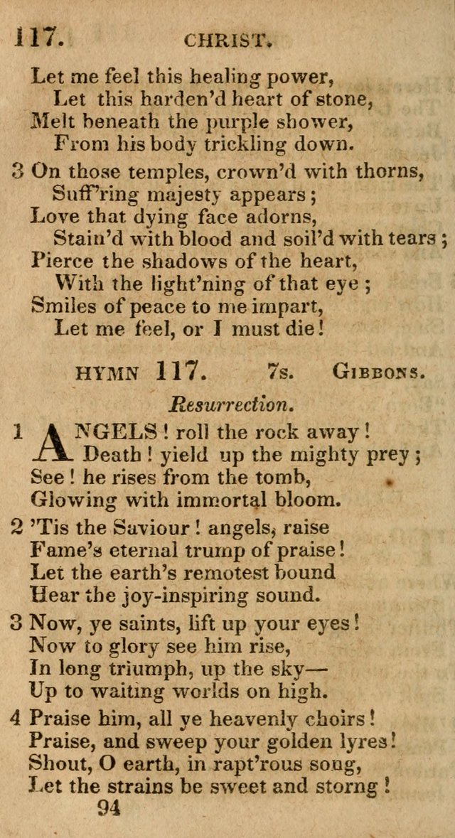Village Hymns for Social Worship, Selected and Original: designed as a supplement to the Psalms and Hymns of Dr. Watts (6th ed.) page 96