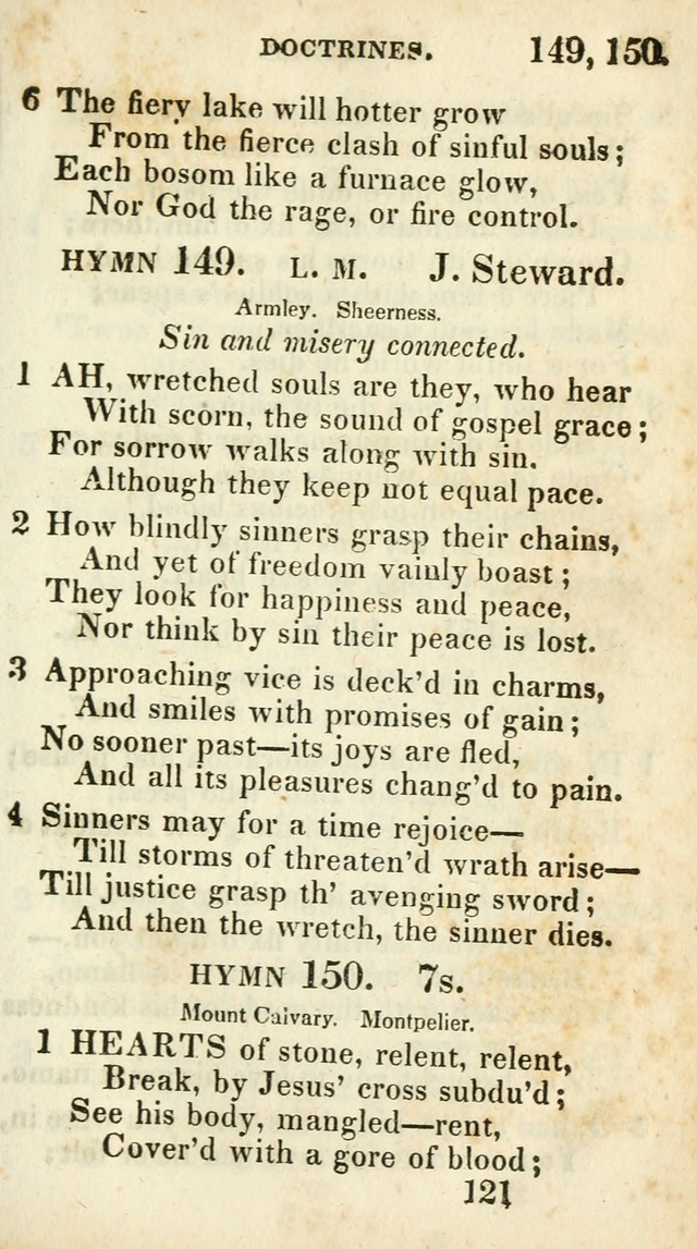 Village hymns for social worship, selected and original: designed as a supplement to Dr. Watts