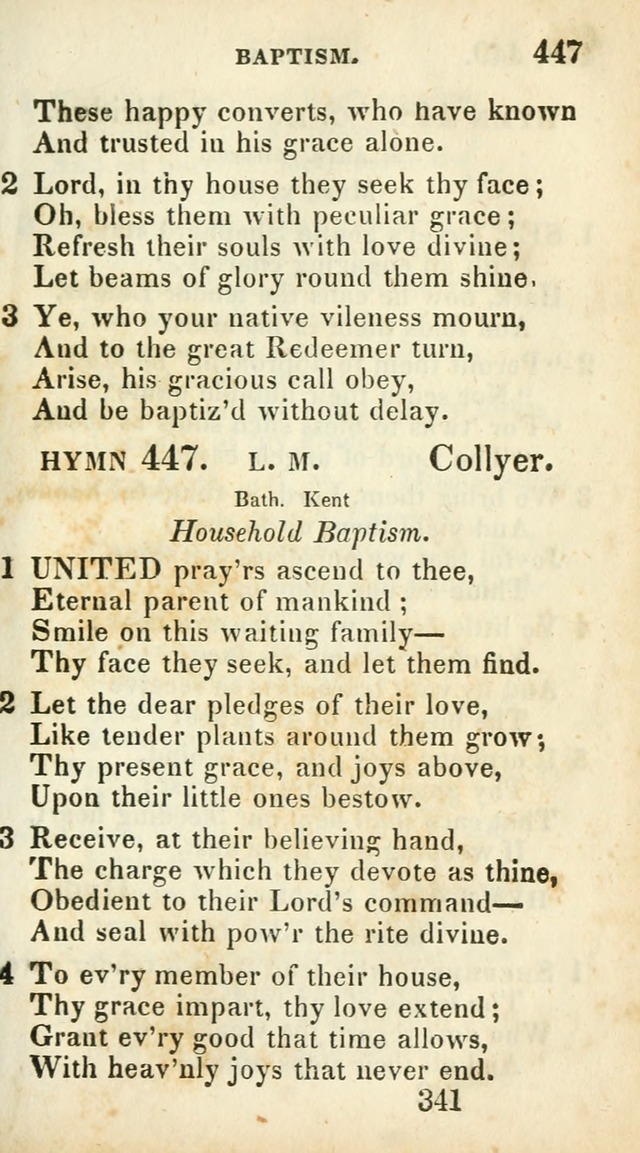 Village hymns for social worship, selected and original: designed as a supplement to Dr. Watts