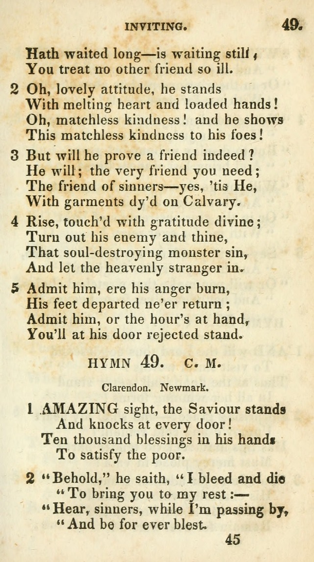 Village hymns for social worship, selected and original: designed as a supplement to Dr. Watts