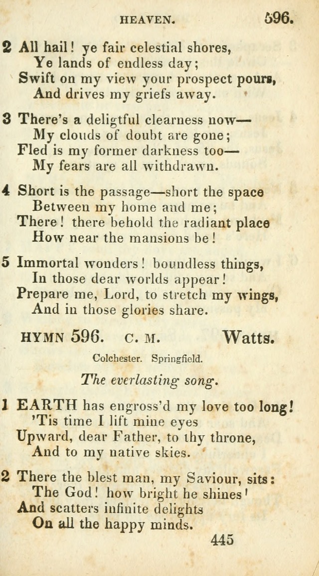 Village hymns for social worship, selected and original: designed as a supplement to Dr. Watts