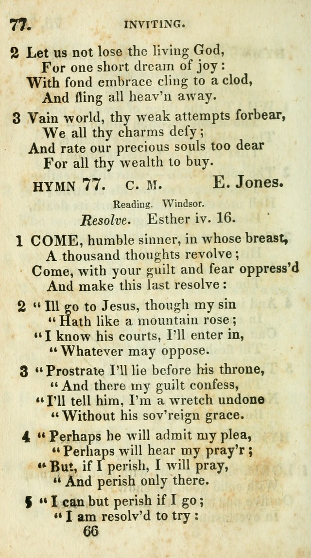 Village hymns for social worship, selected and original: designed as a supplement to Dr. Watts