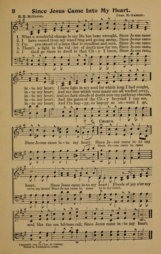 Victorious Life Hymns page 11
