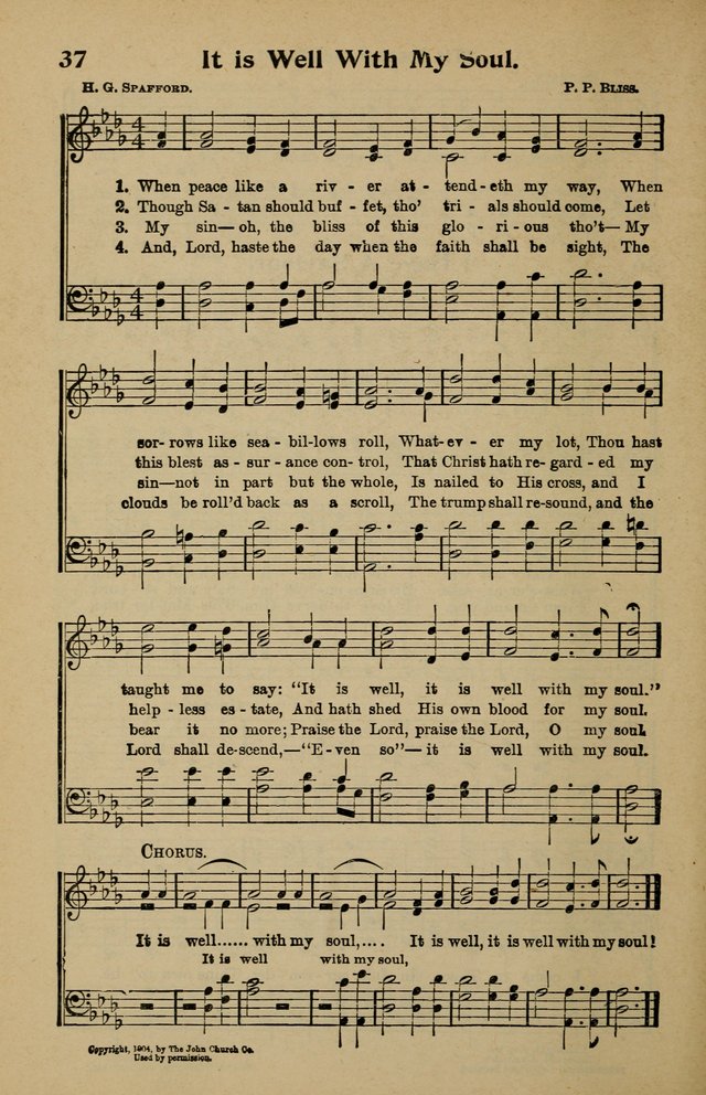 Victorious Life Hymns page 36