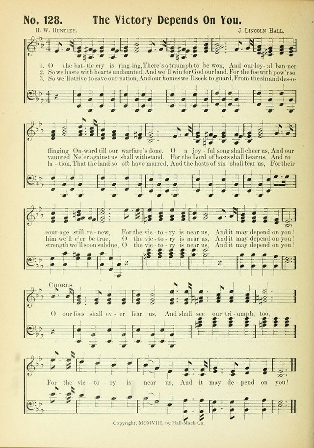 The Voice of Praise No. 2: a complete collection of Scriptural, gospel, Sunday-school and praise service songs page 133