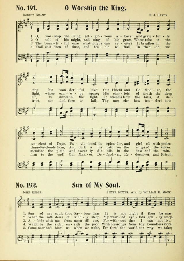 The Voice of Praise No. 2: a complete collection of Scriptural, gospel, Sunday-school and praise service songs page 189