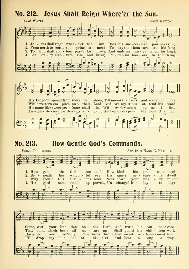 The Voice of Praise No. 2: a complete collection of Scriptural, gospel, Sunday-school and praise service songs page 202