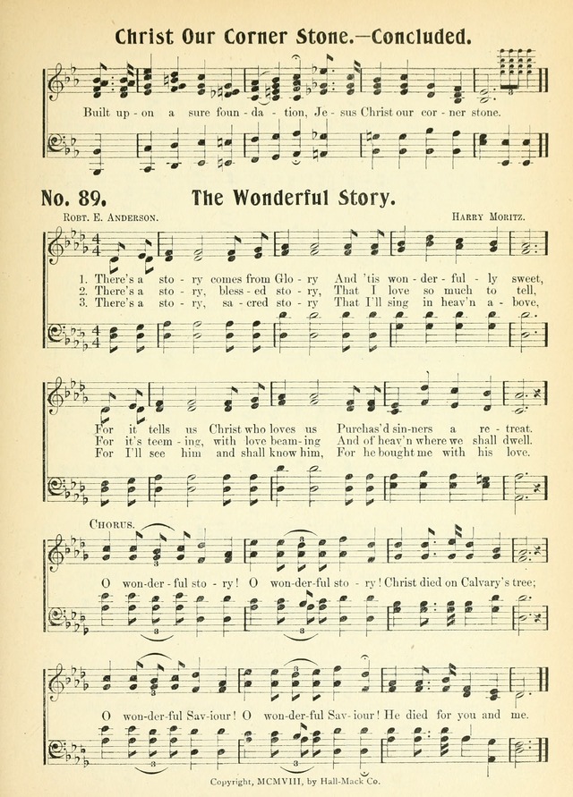 The Voice of Praise No. 2: a complete collection of Scriptural, gospel, Sunday-school and praise service songs page 94
