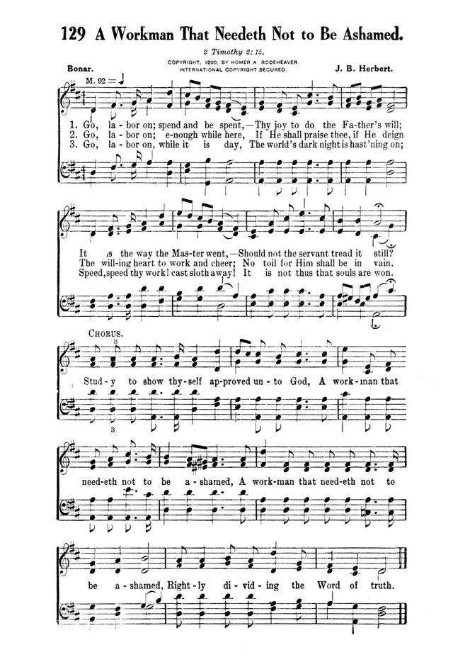 Victory Songs: For the Church, Sunday School and Evangelistic Services. page 131