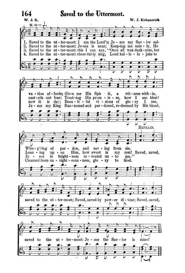 Victory Songs: For the Church, Sunday School and Evangelistic Services. page 166