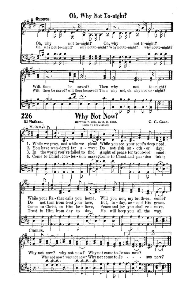 Victory Songs: For the Church, Sunday School and Evangelistic Services. page 233