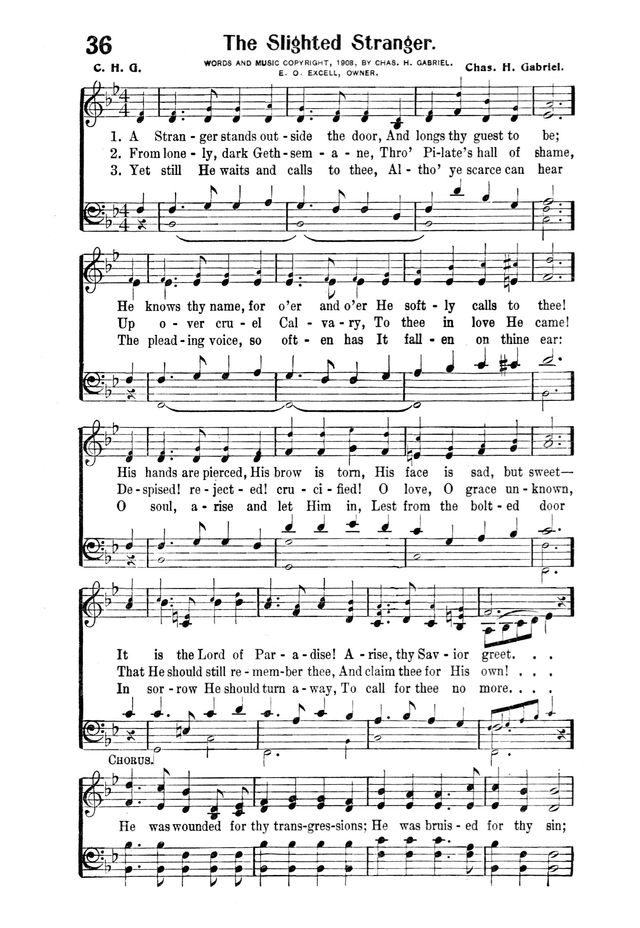 Victory Songs: For the Church, Sunday School and Evangelistic Services. page 38