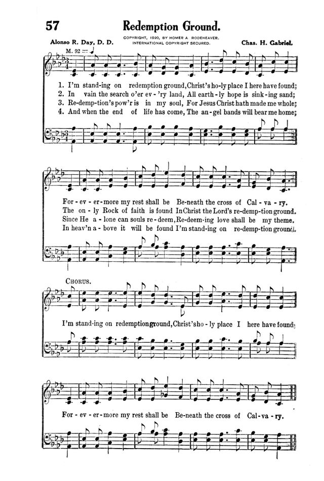 Victory Songs: For the Church, Sunday School and Evangelistic Services. page 59