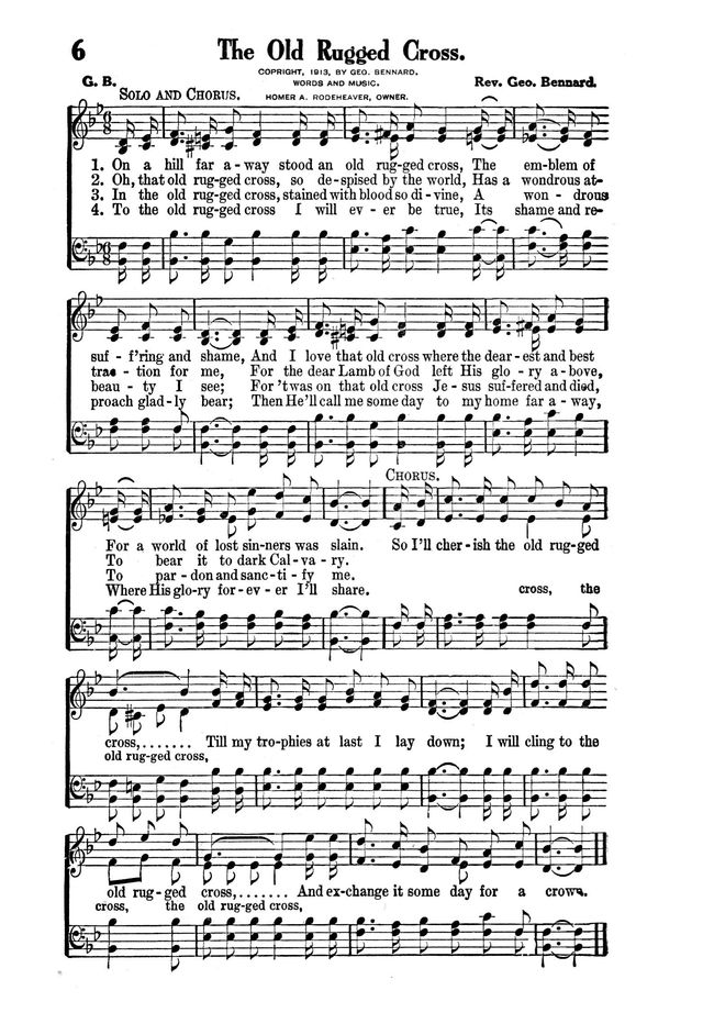Victory Songs: For the Church, Sunday School and Evangelistic Services. page 8