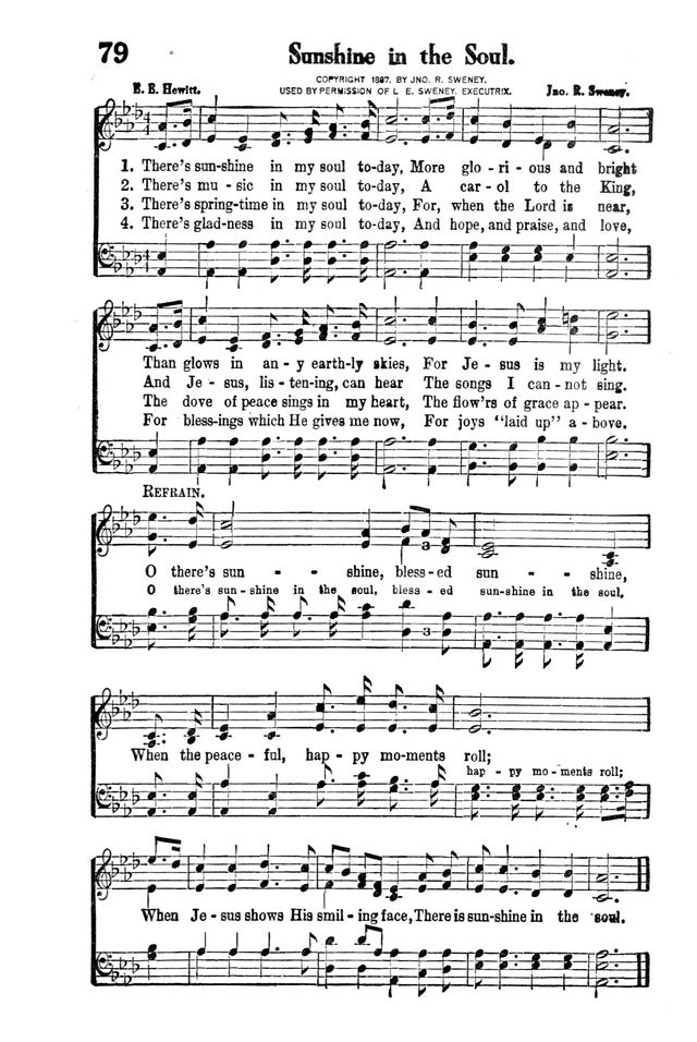 Victory Songs: For the Church, Sunday School and Evangelistic Services. page 81