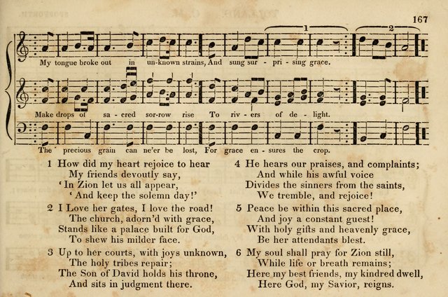 The Vestry Singing Book: being a selection of the most popular and approved tunes and hymns now extant, designed for social and religious meetings, family devotion, singing schools, etc. page 169