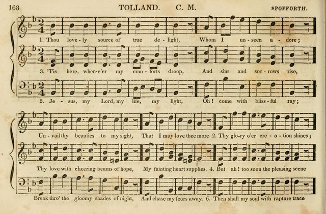 The Vestry Singing Book: being a selection of the most popular and approved tunes and hymns now extant, designed for social and religious meetings, family devotion, singing schools, etc. page 170