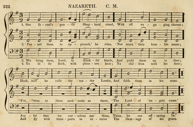 The Vestry Singing Book: being a selection of the most popular and approved tunes and hymns now extant, designed for social and religious meetings, family devotion, singing schools, etc. page 224