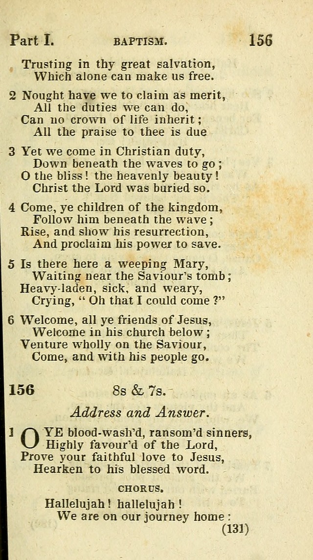 The Virginia Selection of Psalms and Hymns and Spiritual Songs: from the most approved authors; adapted to the various occasions of public and social meetings (New Ed. Enl. and Imp.) page 131