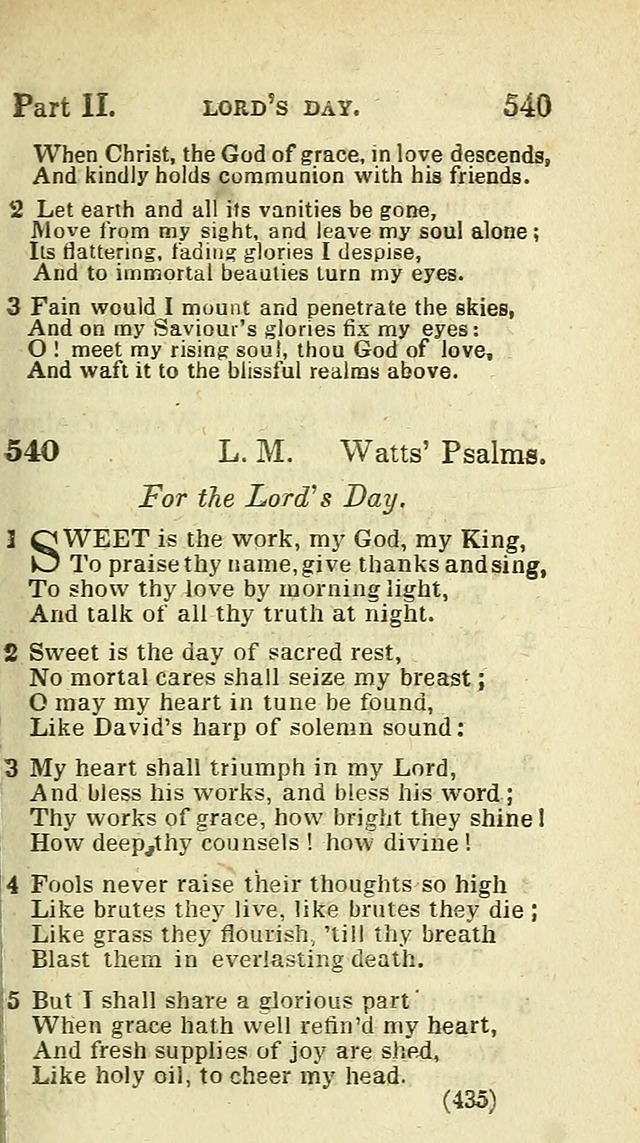 The Virginia Selection of Psalms and Hymns and Spiritual Songs: from the most approved authors; adapted to the various occasions of public and social meetings (New Ed. Enl. and Imp.) page 437