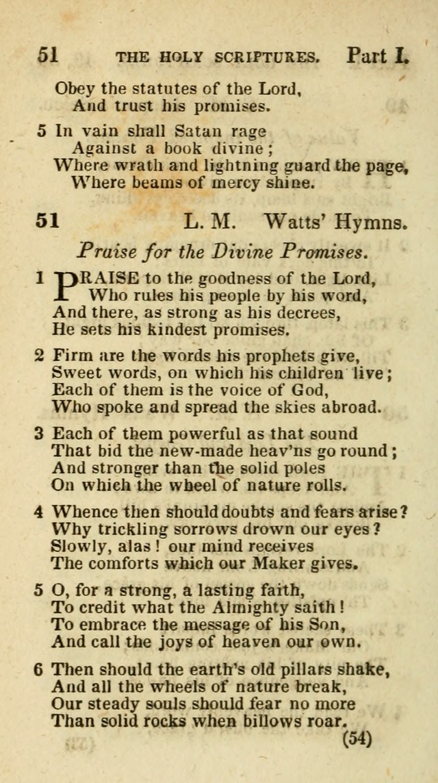 The Virginia Selection of Psalms and Hymns and Spiritual Songs: from the most approved authors; adapted to the various occasions of public and social meetings (New Ed. Enl. and Imp.) page 54