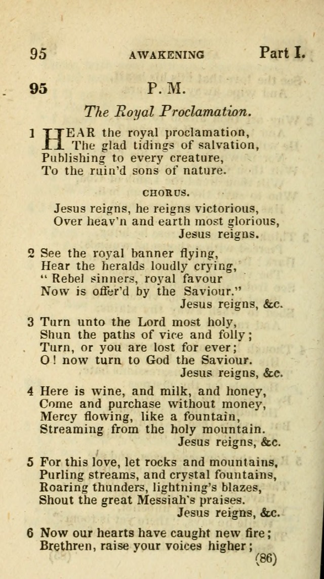 The Virginia Selection of Psalms and Hymns and Spiritual Songs: from the most approved authors; adapted to the various occasions of public and social meetings (New Ed. Enl. and Imp.) page 86