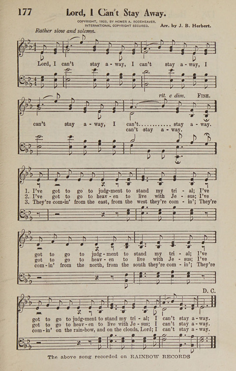 Victorious Service Songs: Rodeheaver