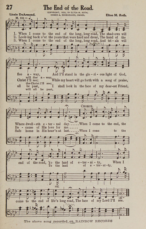 Victorious Service Songs: Rodeheaver