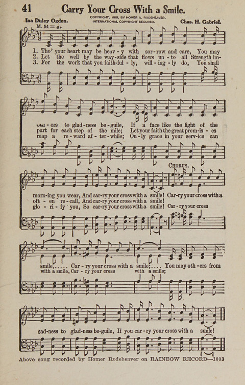 Victorious Service Songs: Rodeheaver