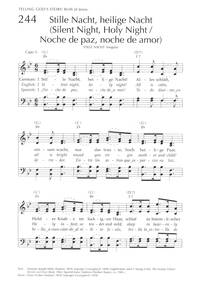 Old English Song Lyrics for O Holy Night, with PDF