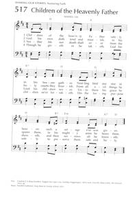101 - Children of the Heavenly Father < SDA Hymnal Songs Lyrics