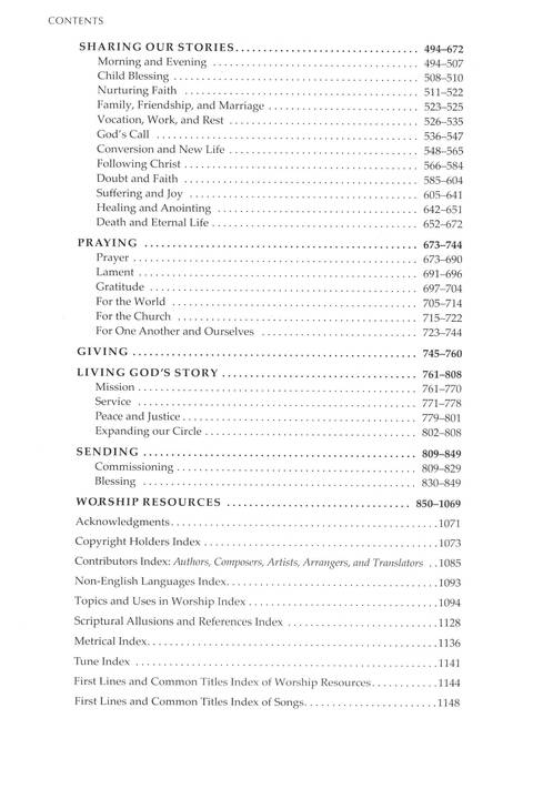 Voices Together page vi