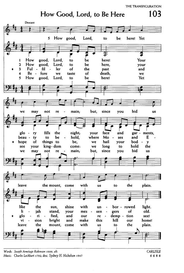 Voices United: The Hymn and Worship Book of The United Church of Canada page 107