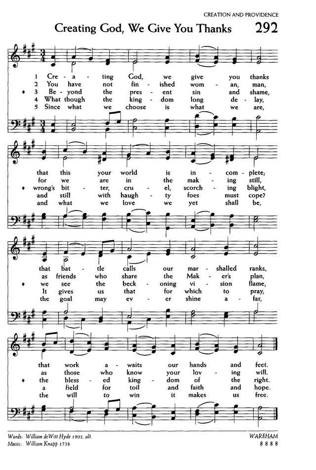 Voices United: The Hymn and Worship Book of The United Church of Canada page 308