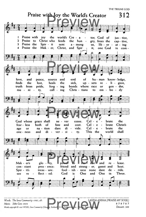 Voices United: The Hymn and Worship Book of The United Church of Canada page 326
