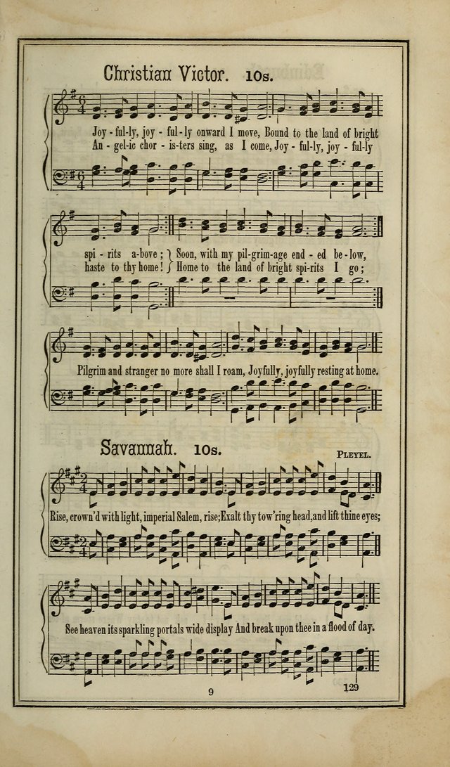 The Voice of melody: a choice collection of hymn tunes for choirs, prayer-meetings, congregations, and family use page 129