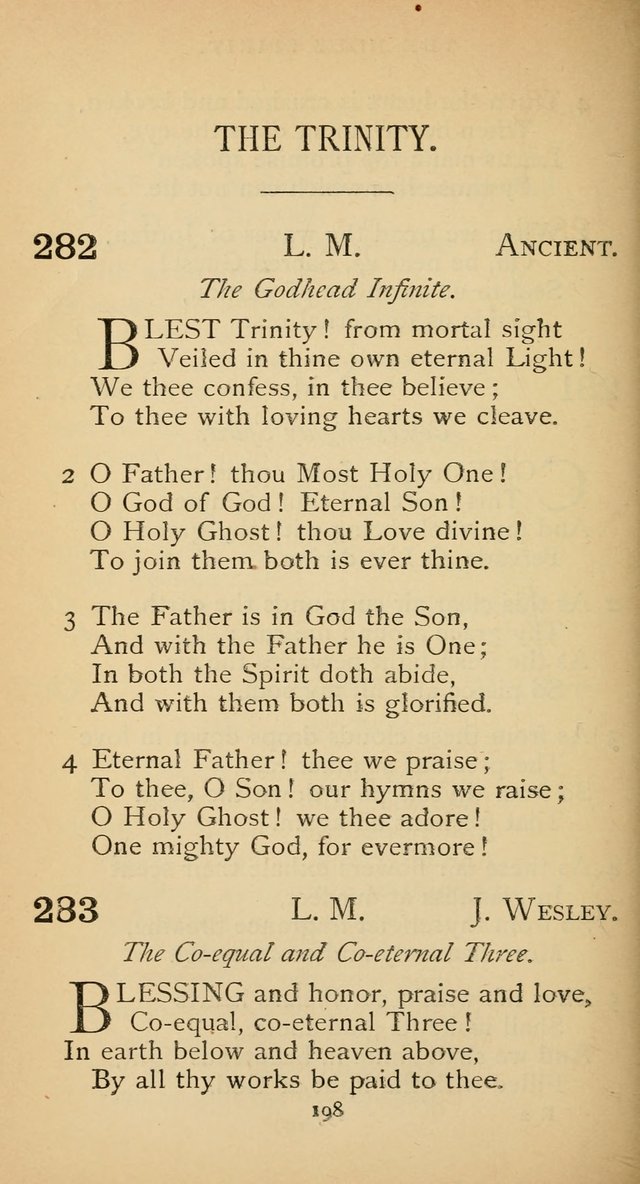 The Voice of Praise: a collection of hymns for the use of the Methodist Church page 198