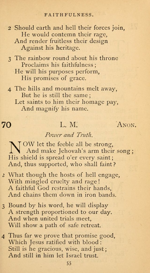 The Voice of Praise: a collection of hymns for the use of the Methodist Church page 55