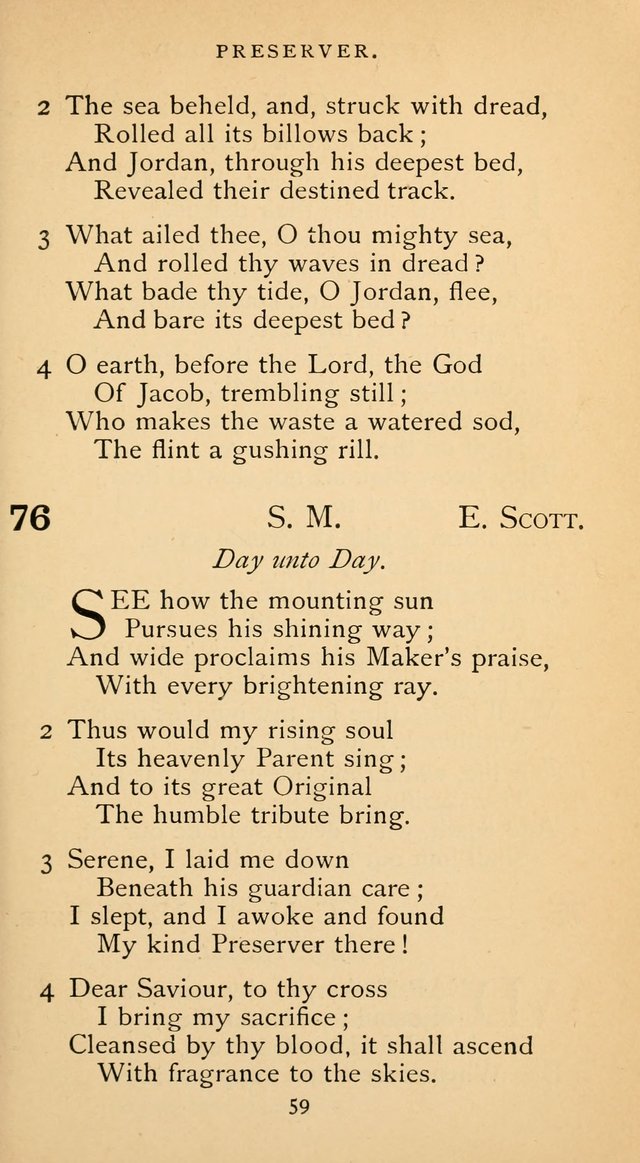 The Voice of Praise: a collection of hymns for the use of the Methodist Church page 59