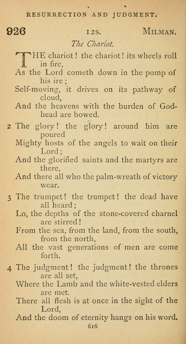 The Voice of Praise: a collection of hymns for the use of the Methodist Church page 616