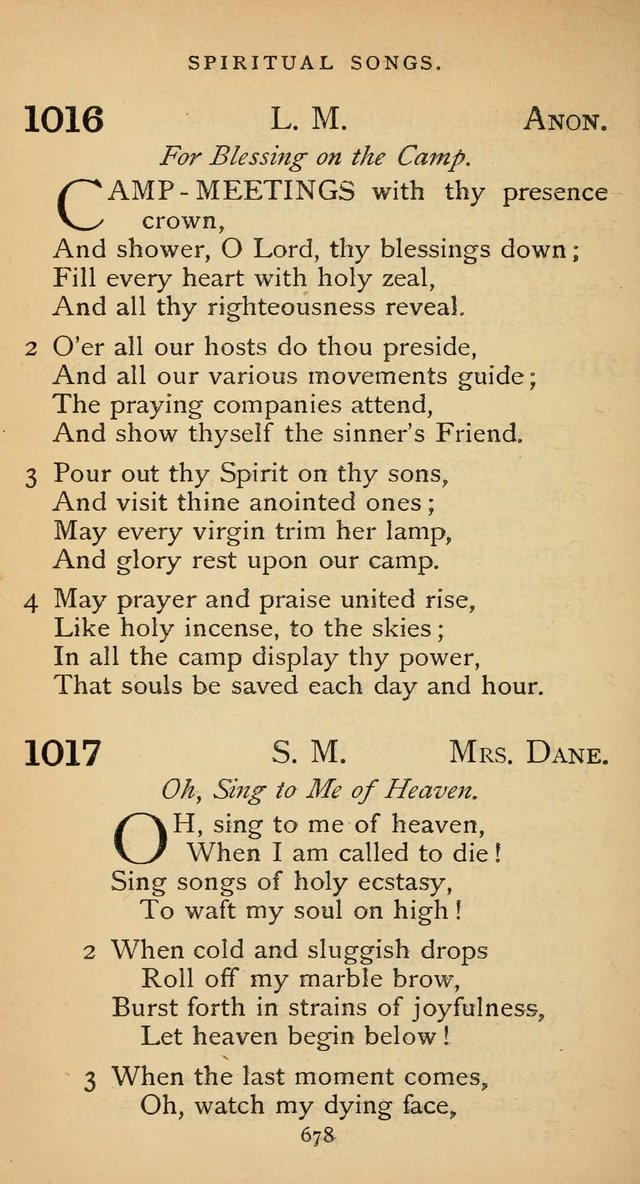 The Voice of Praise: a collection of hymns for the use of the Methodist Church page 680