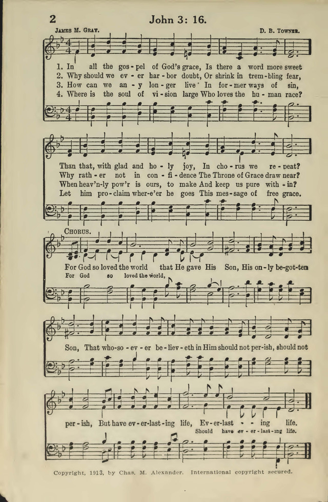 The Voice of Thanksgiving No. 3 page 2